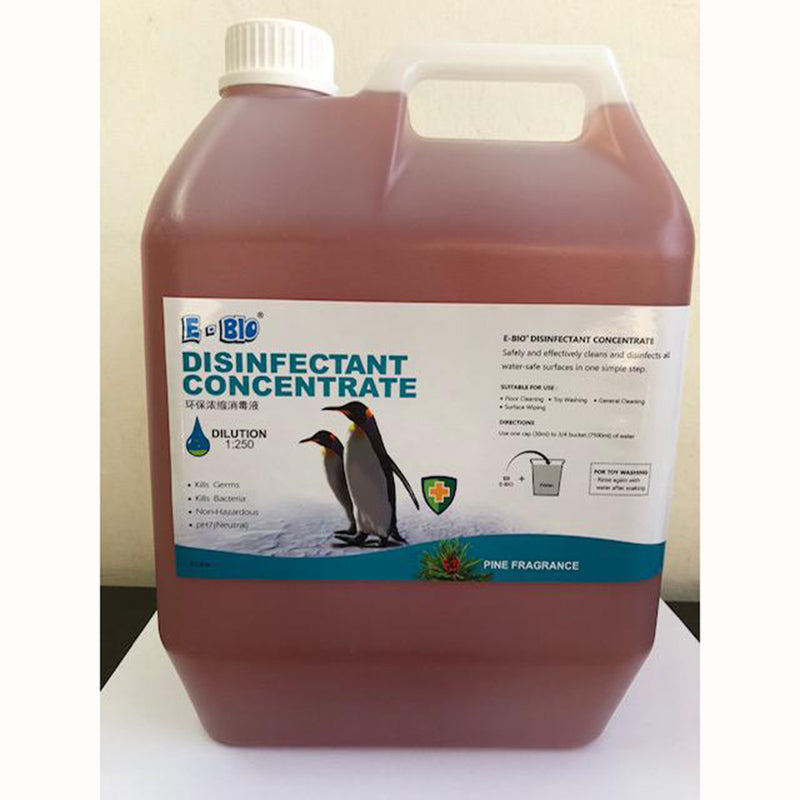 E-Bio Disinfectant Concentrate - Pine Fragrance 5L