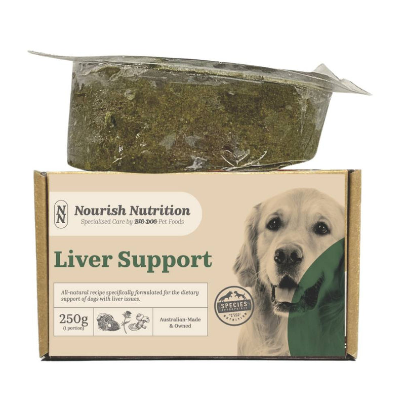 *FROZEN* Big Dog Canine Nourish Nutrition Liver Support 250G