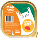 *FROZEN* Mau&Me! Cat Cooked Beef Complete & Balanced 150g