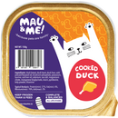 *FROZEN* Mau&Me! Cat Cooked Duck Complete & Balanced 150g