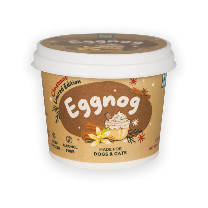 *FROZEN* PetCubes Dogs & Cats Icecream Eggnog 3.5oz ( NOT FOR DELIVERY )