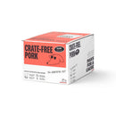 *FROZEN* The Grateful Pet Dog Raw Crate-Free Pork 2kg (125g x 16)