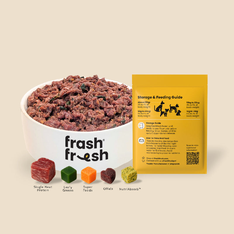 *FROZEN* Frashfresh Raw Dog Food Low-Allergen Kangaroo 150g