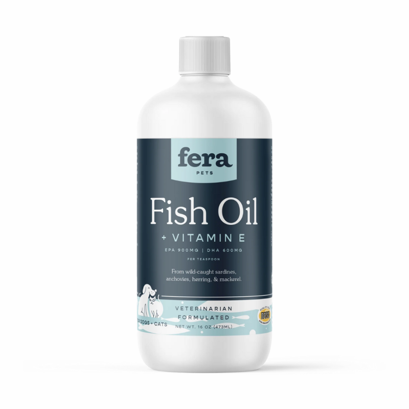 Fera Pet Organics Dogs & Cats Fish Oil + Vitamin E 16oz