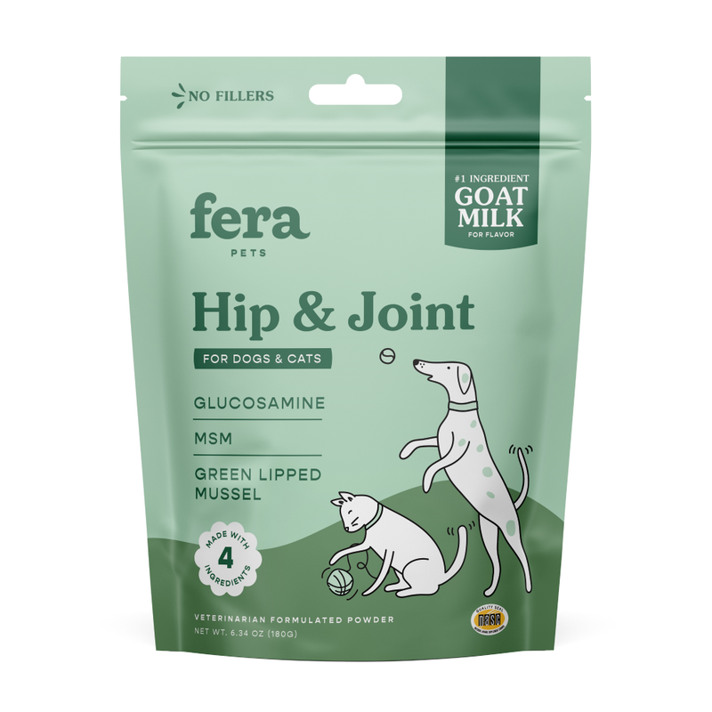 Fera Pet Organics Dogs & Cats Hip & Joint Formulated Goat Milk Powder 6.34oz