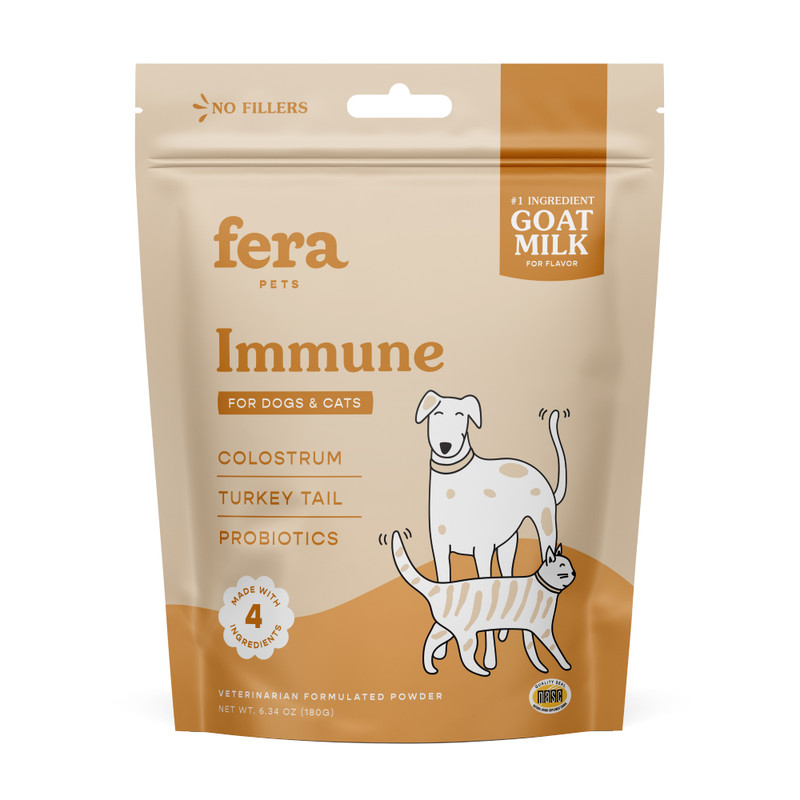 Fera Pet Organics Dogs & Cats Immune Formulated Goat Milk Powder 6.34oz