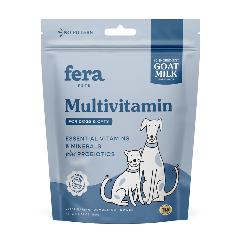 Fera Pet Organics Dogs & Cats Multivitamin Formulated Goat Milk Powder 6.34oz