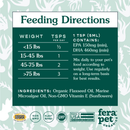 Fera Pets Dogs & Cats Plant Based Omega 3s 8oz