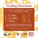 Fera Pets Dogs & Cats Probiotics + Prebiotics 2.5oz