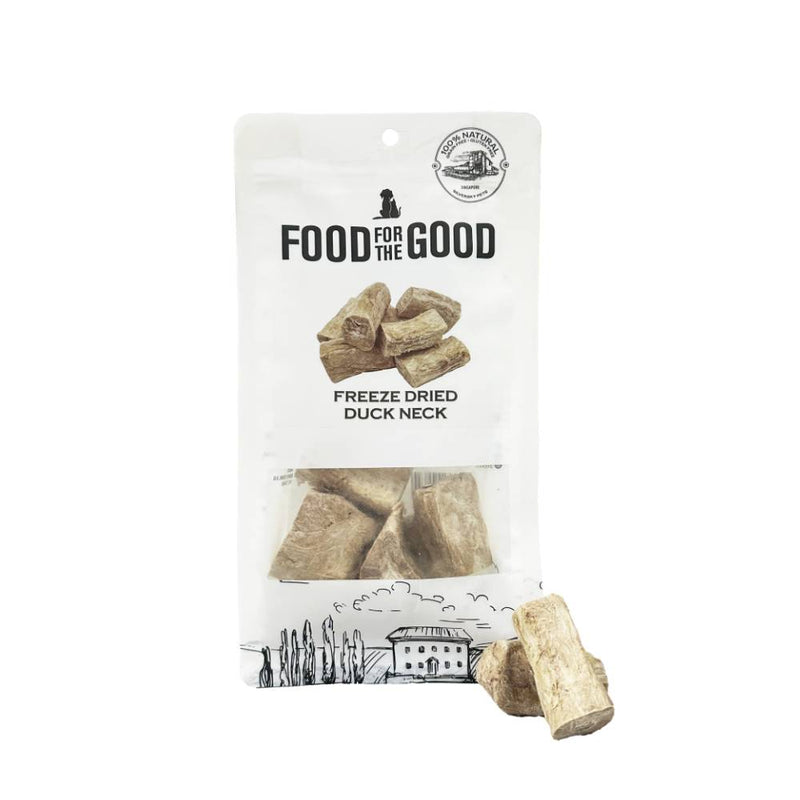 Food For The Good Dog & Cat Treats Freeze Dried Duck Neck 70g