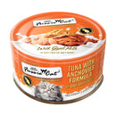 Fussie Cat Goat Milk Tuna with Anchovies in Gravy 70g