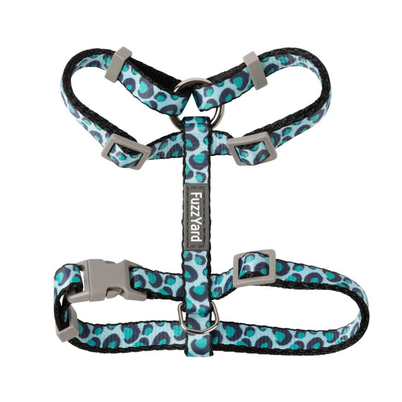 FuzzYard Cat Walking Set - Wild One Aqua