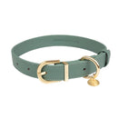 FuzzYard Dog Collar Life Atelier Myrtle Green L 39-57cm