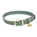 FuzzYard Dog Collar Life Atelier Myrtle Green M 33-55cm