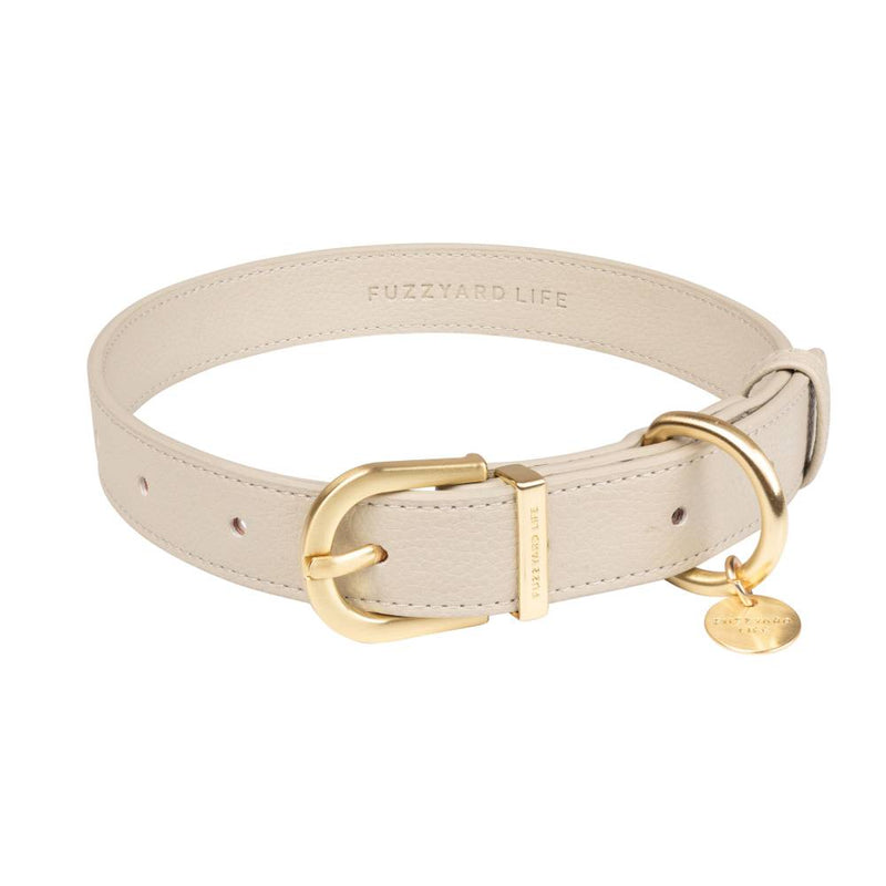 FuzzYard Dog Collar Life Atelier Sandstone L 39-57cm