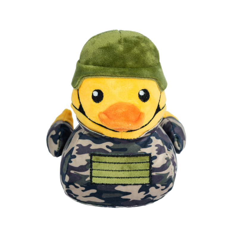 FuzzYard Dog Plush Toy - Commanduck