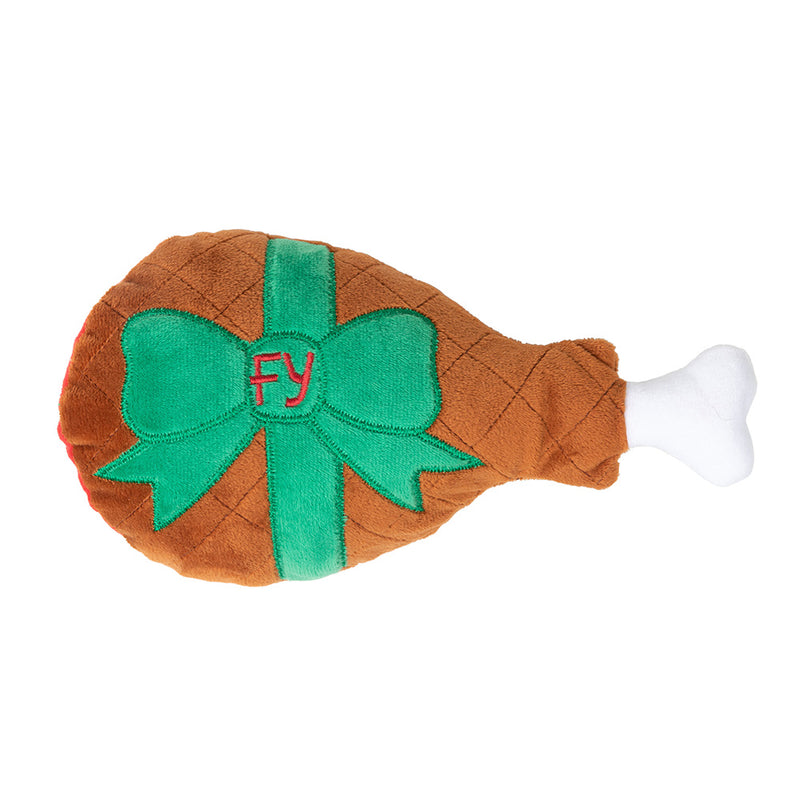 FuzzYard Dog Plush Toy Christmas - Jolly Festive Ham