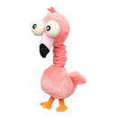 FuzzYard Dog Plush Toy Neck Minnits - Neckole The Flamingo