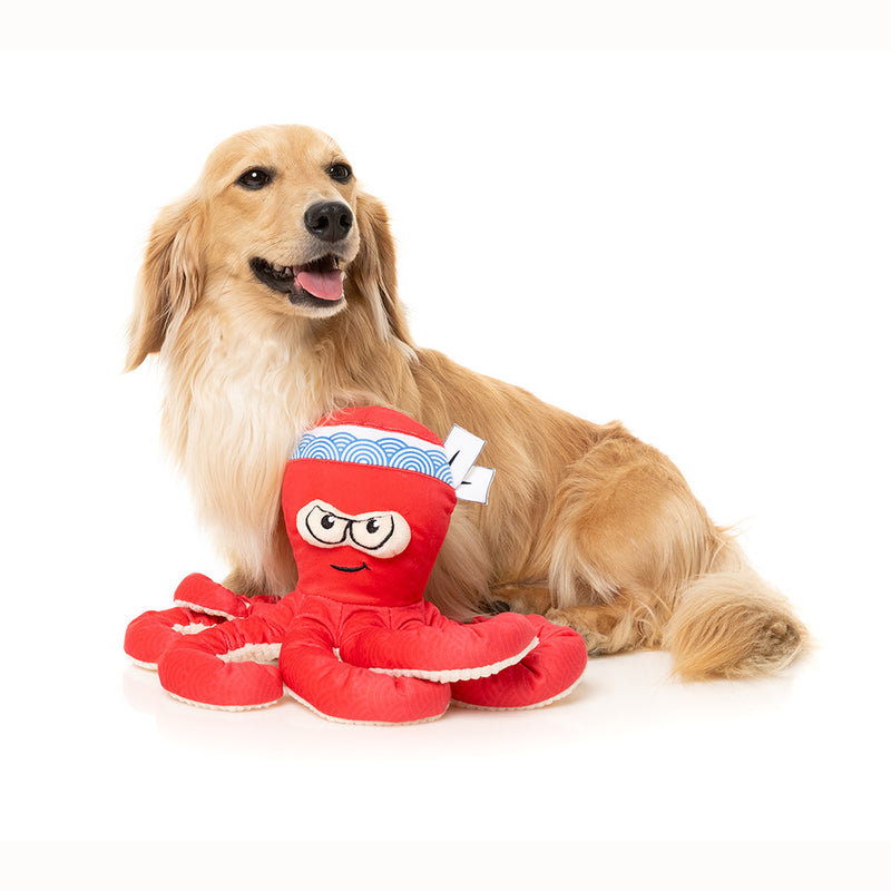 FuzzYard Dog Toy Octo-Posse - Takoyaki