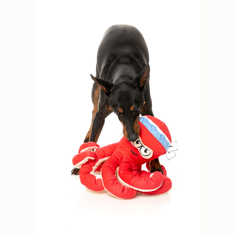 FuzzYard Dog Toy Octo-Posse - Takoyaki