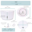 GEX Cat Pure Crystal Well White 1.5L