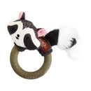 GiGwi Cat Toy Catch & Scratch with Silvervine & Crinkler Raccoon