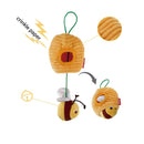 GiGwi Cat Toy Rookie Hunter Bee with Bee Hive