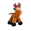 GiGwi Dog Puppy Toy Christmas Squeaker & Crinkle Reindeer