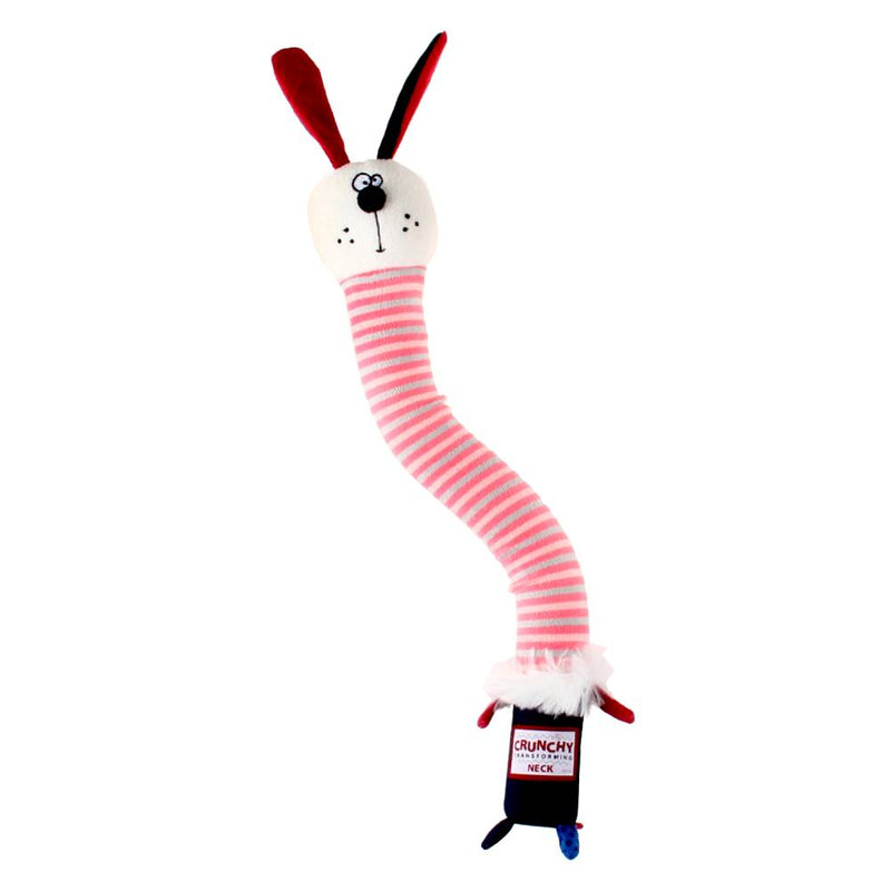 GiGwi Dog Toy Crunchy Neck Crackle Sound Rabbit