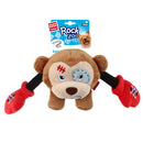 GiGwi Dog Toy Rock Zoo Squeaker Monkey