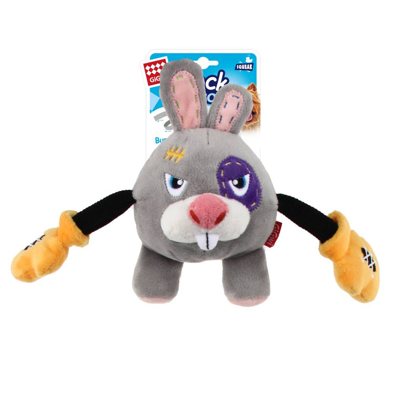 GiGwi Dog Toy Rock Zoo Squeaker Rabbit