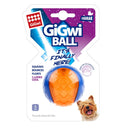 GiGwi Dog Toy Squeaker Ball Blue/Orange S