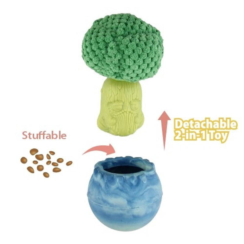 GiGwi Enrichment Dog Toy Magical Plants Cauliflower