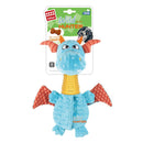 GiGwi Enrichment Dog Toy Wild Hunter Treats with Squeaker & Crinkle Dragon