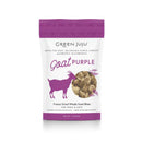 Green Juju Dogs & Cats Freeze Dried Whole Food Goat Purple Bites 3oz