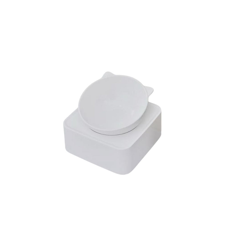 Hartley Cat-eared Oblique Ceramic Bowl with Square Base M (Bowl D14xH5cm, Base L16xH6.5cm)