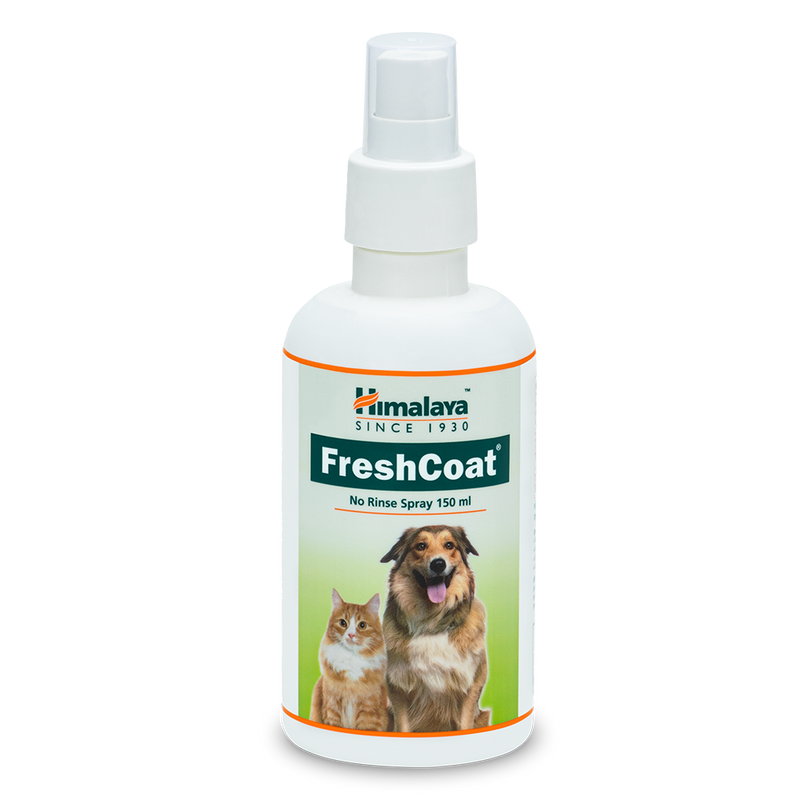 Himalaya FreshCoat Spray for Dogs & Cats (Cleanser Deodorant) 150ml