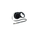 HipiDog Pet Retractable Leash 5m x 1cm - Black Grey