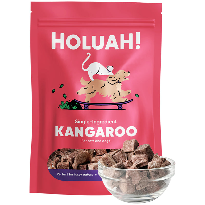 Holuah Cats & Dogs Freeze Dried Kangaroo Treats 70g