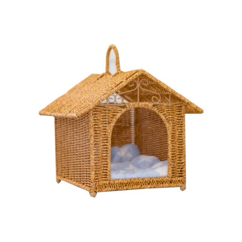 JX Handwoven Pet Nest - Rattan Home M