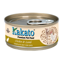 Kakato Premium Cat Food Complete Diet - Chicken & Lamb 70g