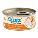 Kakato Premium Cat Food Complete Diet - Chicken, Scallop & Vegetables 70g