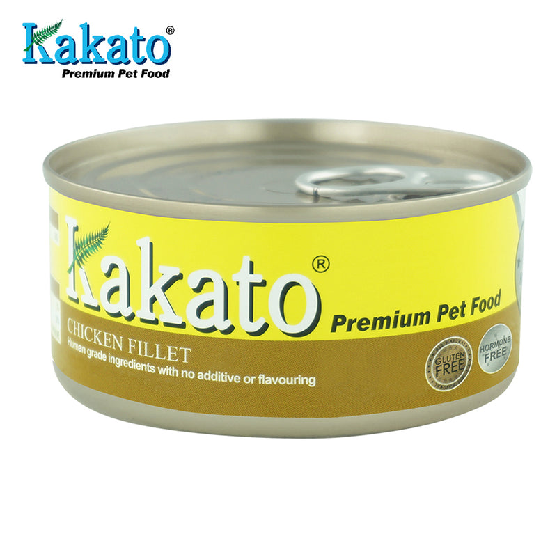 Kakato Premium Cat & Dog Food - Chicken Fillet 170g