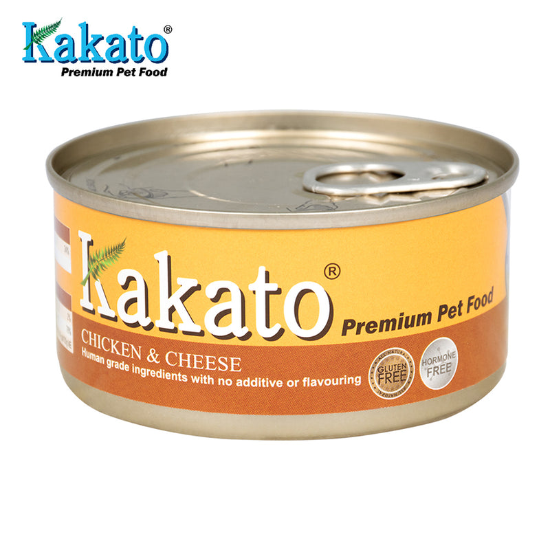 Kakato Premium Cat & Dog Food - Chicken & Cheese 170g