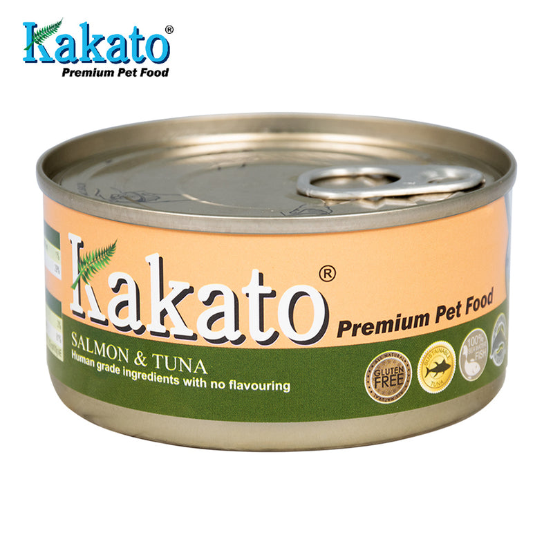Kakato Premium Cat & Dog Food - Salmon & Tuna 170g