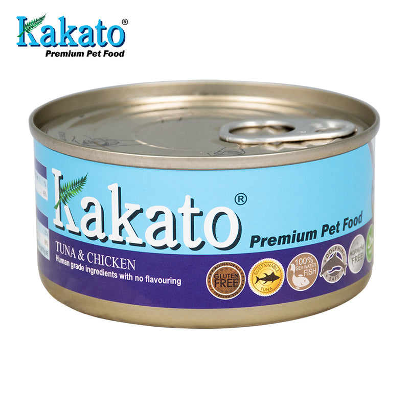Kakato Premium Cat & Dog Food - Tuna & Chicken 170g