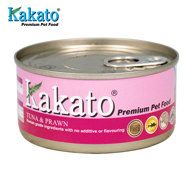 Kakato Premium Cat & Dog Food - Tuna & Prawn 170g