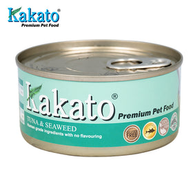 Kakato Premium Cat & Dog Food - Tuna & Seaweed 170g