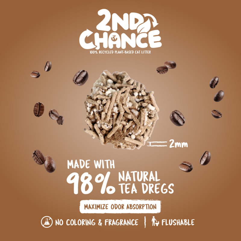 KitCat Cat 2nd Chance Litter Coffee Beans 2.5kg