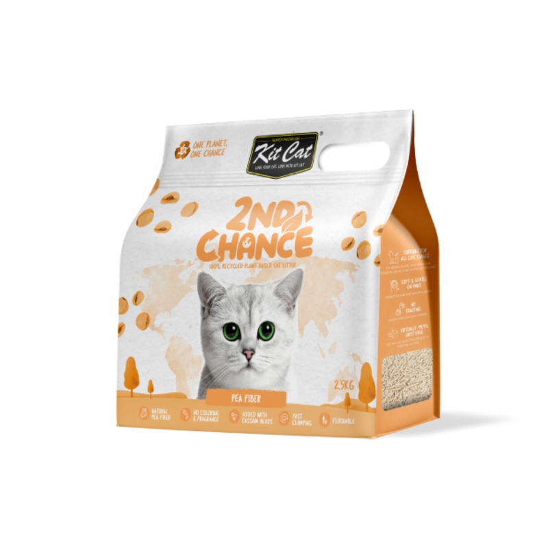 KitCat Cat 2nd Chance Litter Pea Fiber 2.5kg